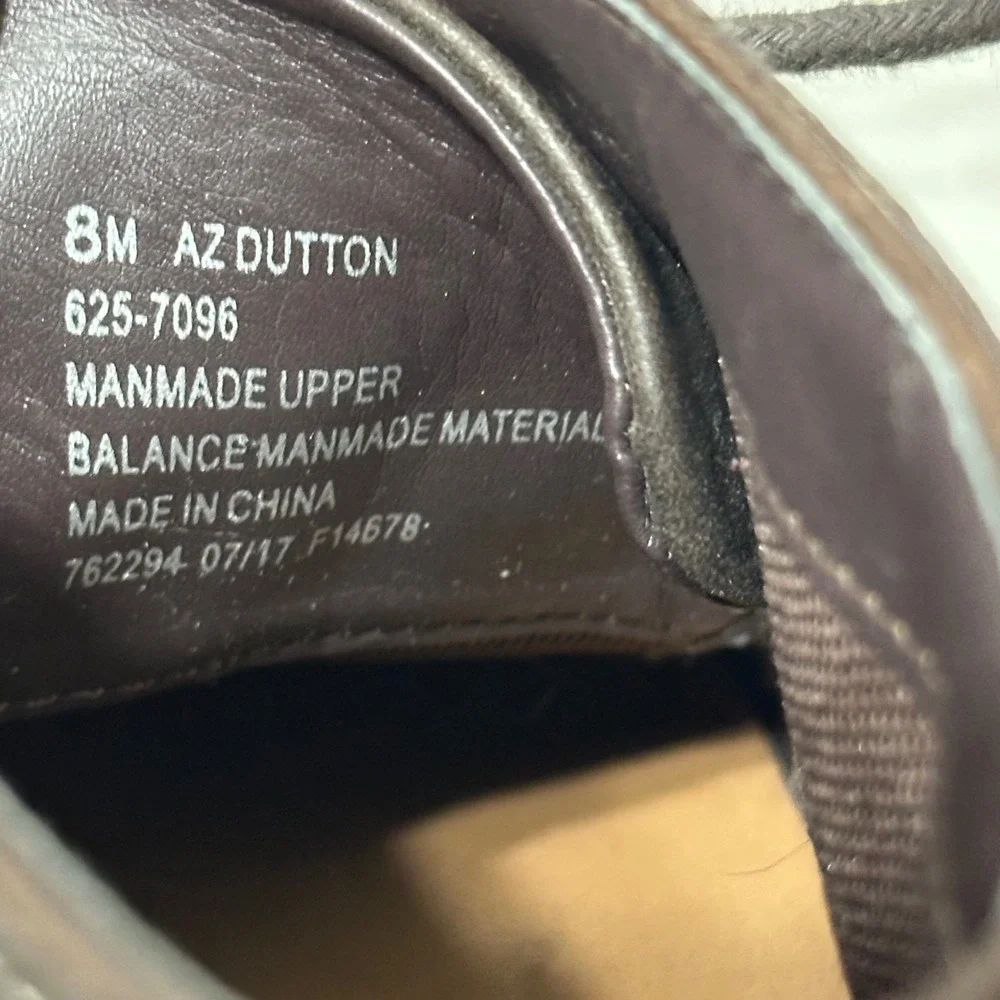Arizona Jean Company‎ Dutton Chukka Boots Brown Mens Size 8 Lace Up Classic